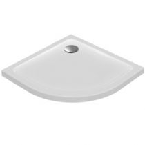 Receveur 1/4 de rond Connect Design 90x90cm céramique Blanc - Ideal Standard R2672YK