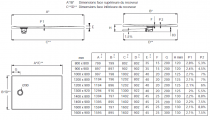 Receveur Aerobloc 130x92cm Blanc mat  - Jacob Delafon Réf. E62108-WPM