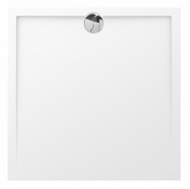 Receveur carré Prefixe 100x100cm Blanc - AQUARINE Réf. 820890