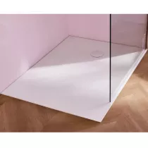 Receveur c&eacute;ramique Bastille 80x120cm extraplat Blanc mat antid&eacute;rapant PN24 - JACOB DELAFON R&eacute;f. ENU90-220