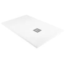Receveur de douche Alicante 100x90cm Solidstone Blanc - OZE Réf. ALICANTE100X90B