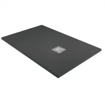 Receveur de douche Alicante 180x80cm Solidstone Anthracite - OZE Réf. ALICANTE180X90A