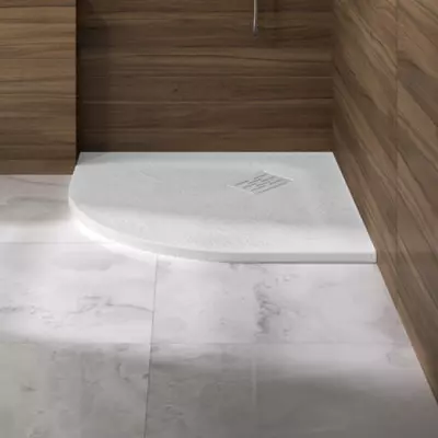 Receveur d�coupable extra plat Kinerock Evo 90x90cm Blanc - KINEDO R�f. RD9005