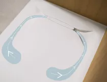 Receveur extra-plat Kinediva 120x80cm Biolex Bleu marine - KINEDO Réf. RD184M