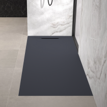 Receveur extra-plat Kineline 100x80cm Biolex Anthracite - KINEDO Réf. RD2000A