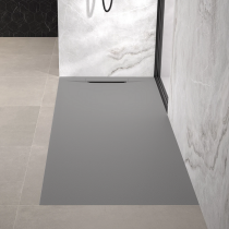 Receveur extra-plat Kineline 120x80cm Biolex Gris pierre - KINEDO Réf. RD2002P