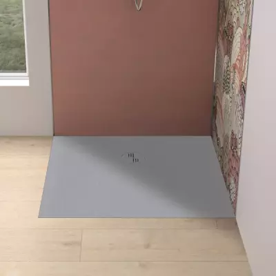 Receveur Kinemoon Evo 90x90cm Gris pierre - KINEDO R�f. RD1621P