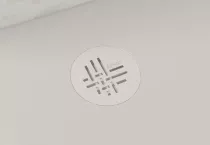 Receveur Kinesurf Nova 100x90cm Lin mat  - KINEDO Réf. RD1235LM