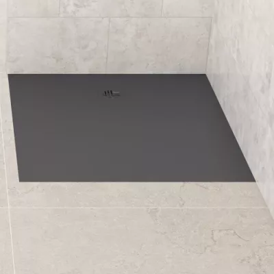 Receveur Kinesurf Nova 90x90cm Gris anthracite mat  - KINEDO R�f. RD1231AM