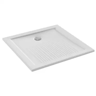 Receveur Kyreo 70x70 carr� c�ramique Blanc - JACOB DELAFON R�f. ENA60-00