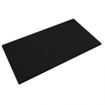 Receveur rectangulaire ajustable Yago 90x100cm Noir - LEDA Réf. L12YAR1090AD1