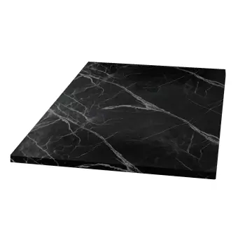 Receveur r�sine McBatch Mirage Decornox Stone Marquina Negro largeur 100cm