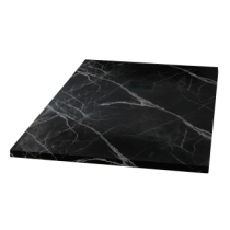 Receveur résine McBatch Mirage Decornox Stone Marquina Negro largeur 100cm