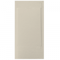 Receveur résine McBath Andromeda Cover Stone Beige largeur 100cm