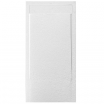 Receveur résine McBath Andromeda Cover Stone Blanc largeur 70cm