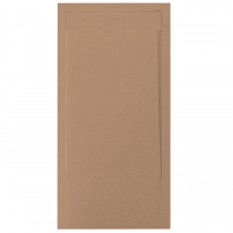 Receveur résine McBath Andromeda Cover Stone Capuccino largeur 100cm