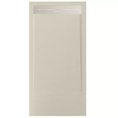 Receveur r�sine McBath Andromeda Nox Stone Beige largeur 90cm