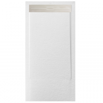 Receveur résine McBath Andromeda Nox Stone Blanc largeur 100cm