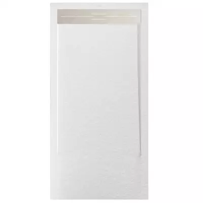 Receveur r�sine McBath Andromeda Nox Stone Blanc largeur 70cm