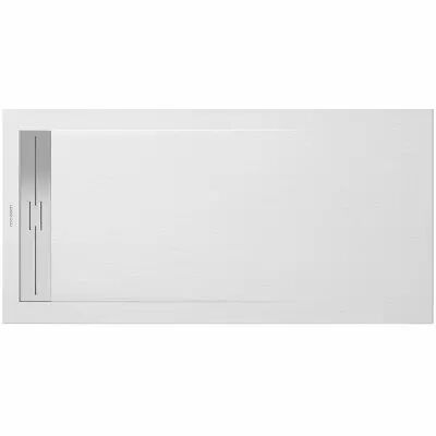 Receveur r�sine McBath Andromeda Nox Stone Blanc largeur 90cm