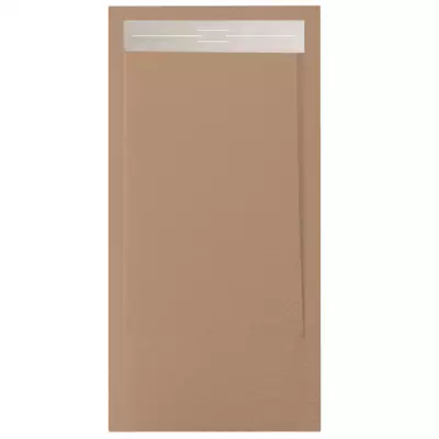 Receveur r�sine McBath Andromeda Nox Stone Capuccino largeur 70cm