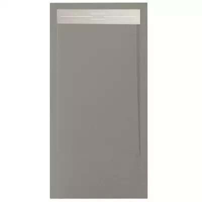 Receveur r�sine McBath Andromeda Nox Stone Ciment largeur 90cm