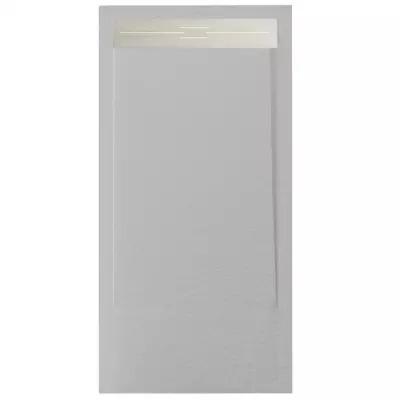 Receveur r�sine McBath Andromeda Nox Stone Gris perle largeur 70cm