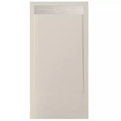 Receveur r�sine McBath Andromeda Nox Stone Ivoire largeur 10cm