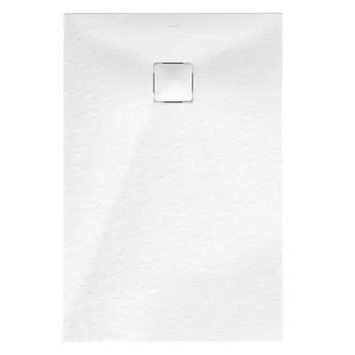 Receveur r�sine McBath Centuria Cover Stone Blanc largeur 70cm