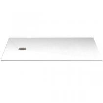 Receveur résine McBath Centuria Nox Stone Blanc largeur 100cm