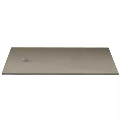 Receveur r�sine McBath Centuria Nox Stone Ciment largeur 75cm