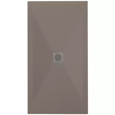 Receveur r�sine McBath Coliseo Nox Stone Fango largeur 80cm