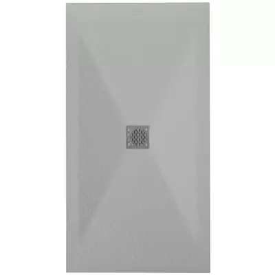 Receveur r�sine McBath Coliseo Nox Stone Gris perle largeur 75cm