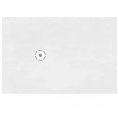 Receveur r�sine Singulier 140x100cm Blanc - JACOB DELAFON R�f. E67037-SHM