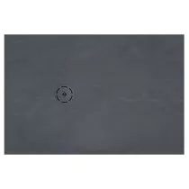 Receveur r&eacute;sine Singulier 160x100cm Gris ardoise - JACOB DELAFON R&eacute;f. E67038-NAD