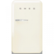 Réfrigérateur 1 porte pose libre 101+13l A++ Crème charnières à droite - SMEG Réf. FAB10RCR2