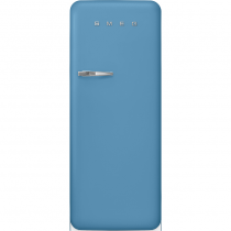 Réfrigérateur 1 porte pose libre 244+26l D Bleu ciel charnières à droite - SMEG Années 50 Réf. FAB28RDLB5