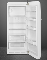 Réfrigérateur 1 porte pose libre Années 50 244+26l A+++ Blanc charnières à droite - SMEG Réf. FAB28RWH3