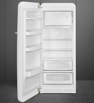 Réfrigérateur 1 porte pose libre Années 50 244+26l A+++ Blanc charnières à gauche - SMEG Réf. FAB28LWH3