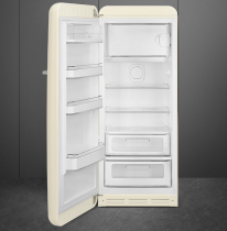 Réfrigérateur 1 porte pose libre Années 50 244+26l A+++ Crème charnières à gauche - SMEG Réf. FAB28LCR3