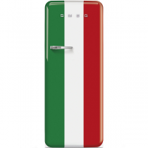 Réfrigérateur 1 porte pose libre Années 50 244+26l A+++ drapeau italien charnières à droite - SMEG Réf. FAB28RDIT3
