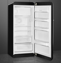 Réfrigérateur 1 porte pose libre Années 50 244+26l A+++ Noir charnières à droite - SMEG Réf. FAB28RBL3