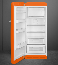 Réfrigérateur 1 porte pose libre Années 50 244+26l A+++ Orange charnières à gauche - SMEG Réf. FAB28LOR3
