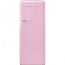 Réfrigérateur 1 porte pose libre Années 50 244+26l A+++ Rose charnières à droite - SMEG Réf. FAB28RPK3