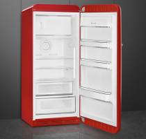 Réfrigérateur 1 porte pose libre Années 50 244+26l A+++ Rouge charnières à droite - SMEG Réf. FAB28RRD3