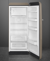 Réfrigérateur 1 porte pose libre Années 50 244+26l A+++ Taupe charnières à droite - SMEG Réf. FAB28RDTP3