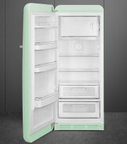 Réfrigérateur 1 porte pose libre Années 50 244+26l A+++ Vert d\'eau charnières à gauche - SMEG Réf. FAB28LPG3