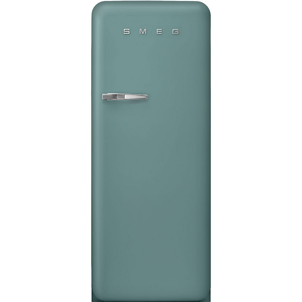 Réfrigérateur 1 porte pose libre Années 50 244+26l D Vert émeraude  charnières à droite - SMEG Réf. FAB28RDEG5