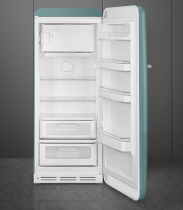 Réfrigérateur 1 porte pose libre Années 50 244+26l A+++ Vert émeraude charnières à droite - SMEG Réf. FAB28RDEG3
