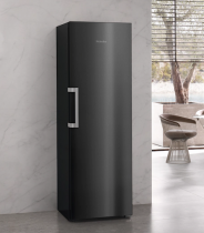 Réfrigérateur 1 porte tout utile 399l E Inox noir brossé Black Steel - MIELE Réf. KS 4783 E D bst 